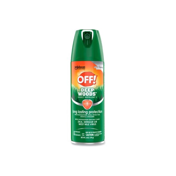 United Stationers Supply OFF, Deep Woods Insect Repellent, 6 oz Aerosol SJN333242EA - main